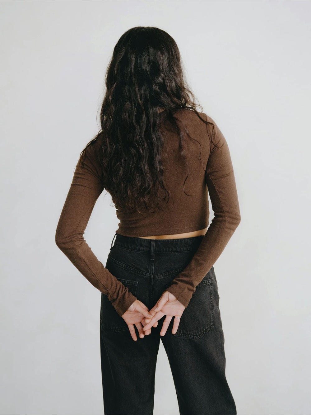 Ozma Lia Top, Regen Silk Noil Jersey, Manzanita Size Small - Picture 2 of 6